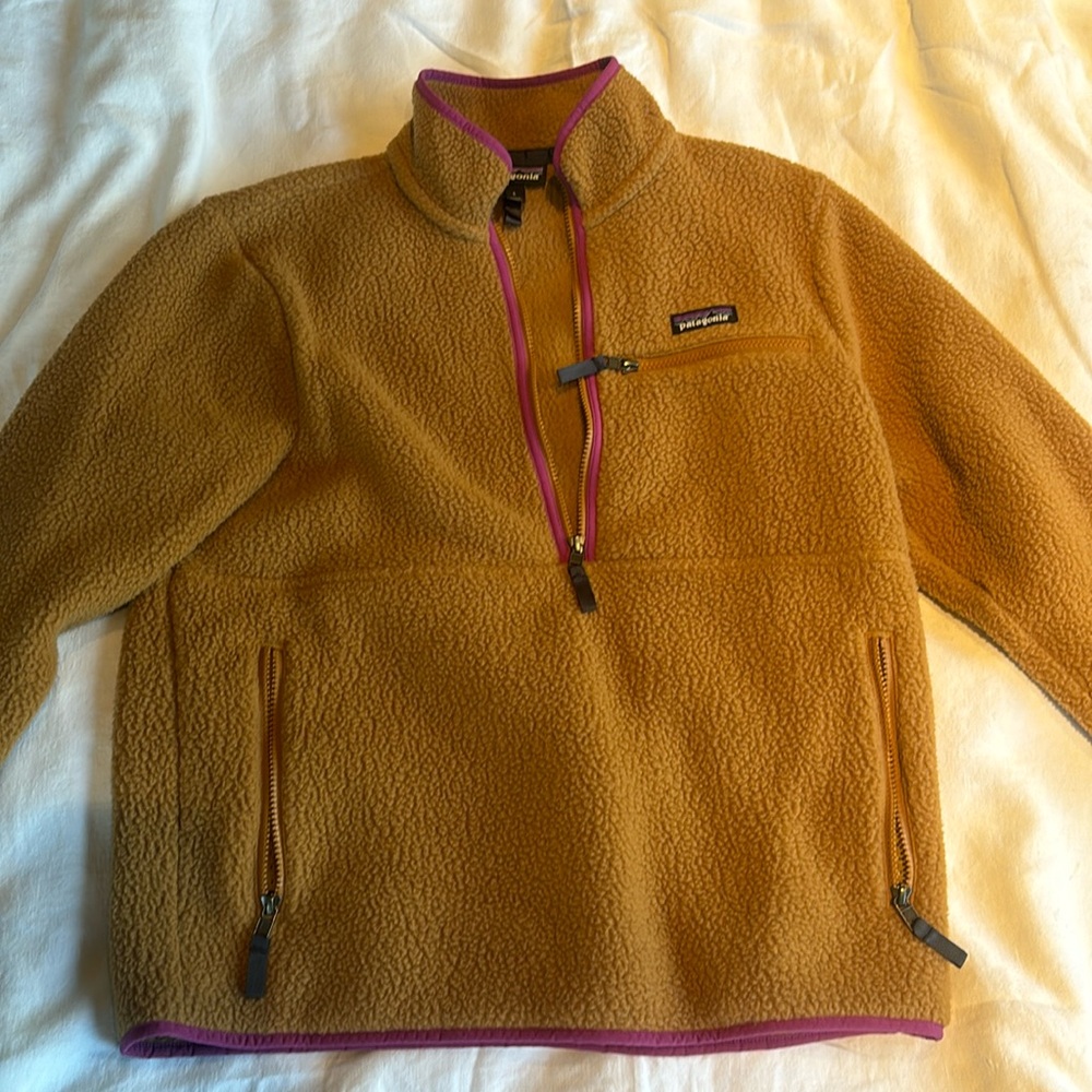 Patagonia Brown and Purple Women's Sweater